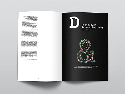 Canvas - A generative design magazine editorial design generative design magazine