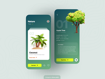 Educational App for Children | UI Design | Minimal Design