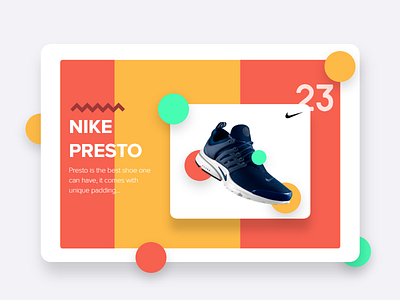 Nike Presto color colour flat nigeria nike product productdesign ui uidesign ux