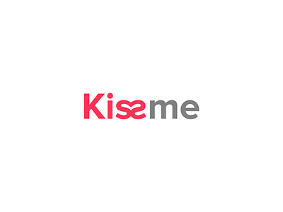 Kiss Me design heart kiss logo love minimal nigeria wordplay