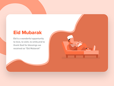Eid Mubarak eid holiday islam love monochrome mubarak muslim orange relax unity