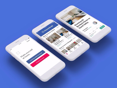 Homefindr adobe adobexd app madewithadobexd mobile modern ui ux xd
