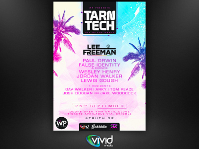 Tarn Tech Flyer design flyer graphic design print