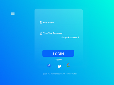 Login From User Interface