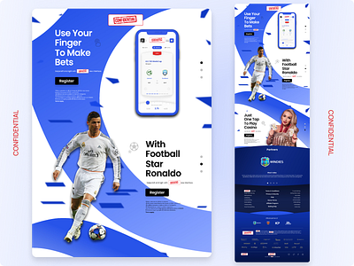 Betting Site Promo Landing Page