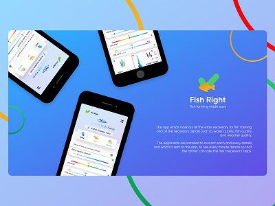 Fish Right : Fish Farming App app branding design graphic design icon illustration logo typography ui ux vector