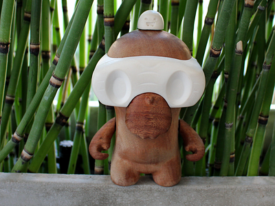 Blingö Wood Toy character design resin toy wood