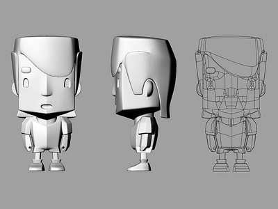 Sergi (3D model) 3d character offsiders toy