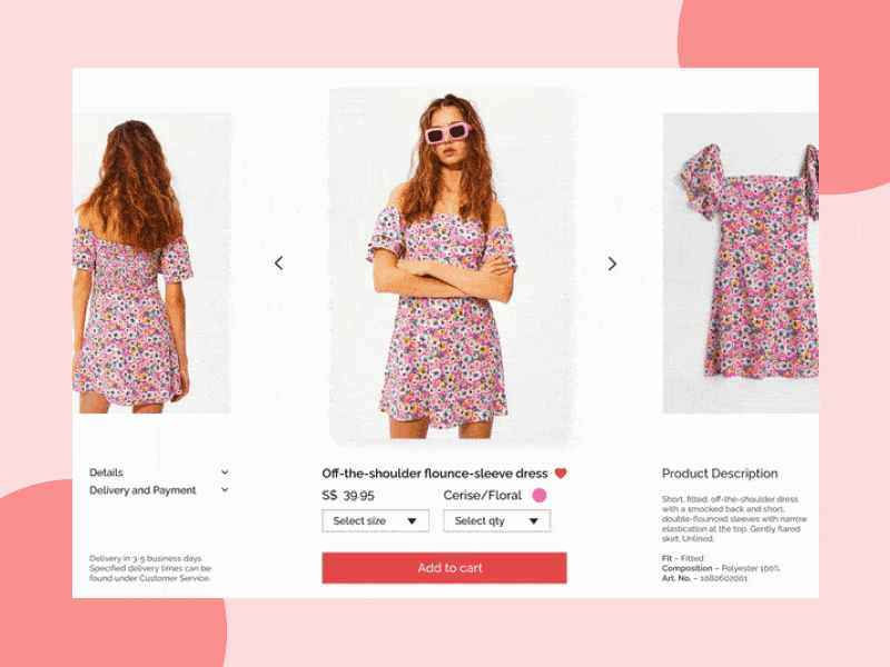 DailyUI 012 E-Commerce Shop (Single Item) dailyui design e commerce shop figma online shop single item ui ux web design