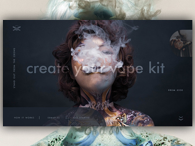 create your vape kit custom design e juice personalise smoking ui user interface ux vape web website