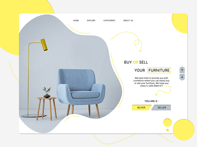 FURNITURE STORE figma ui user interface