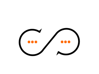Messaging app logo branding design graphic design illustration logo