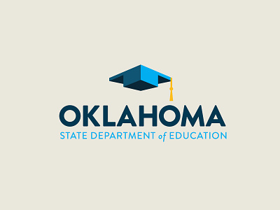 OSDE Logo Option brand education logo mark oklahoma state