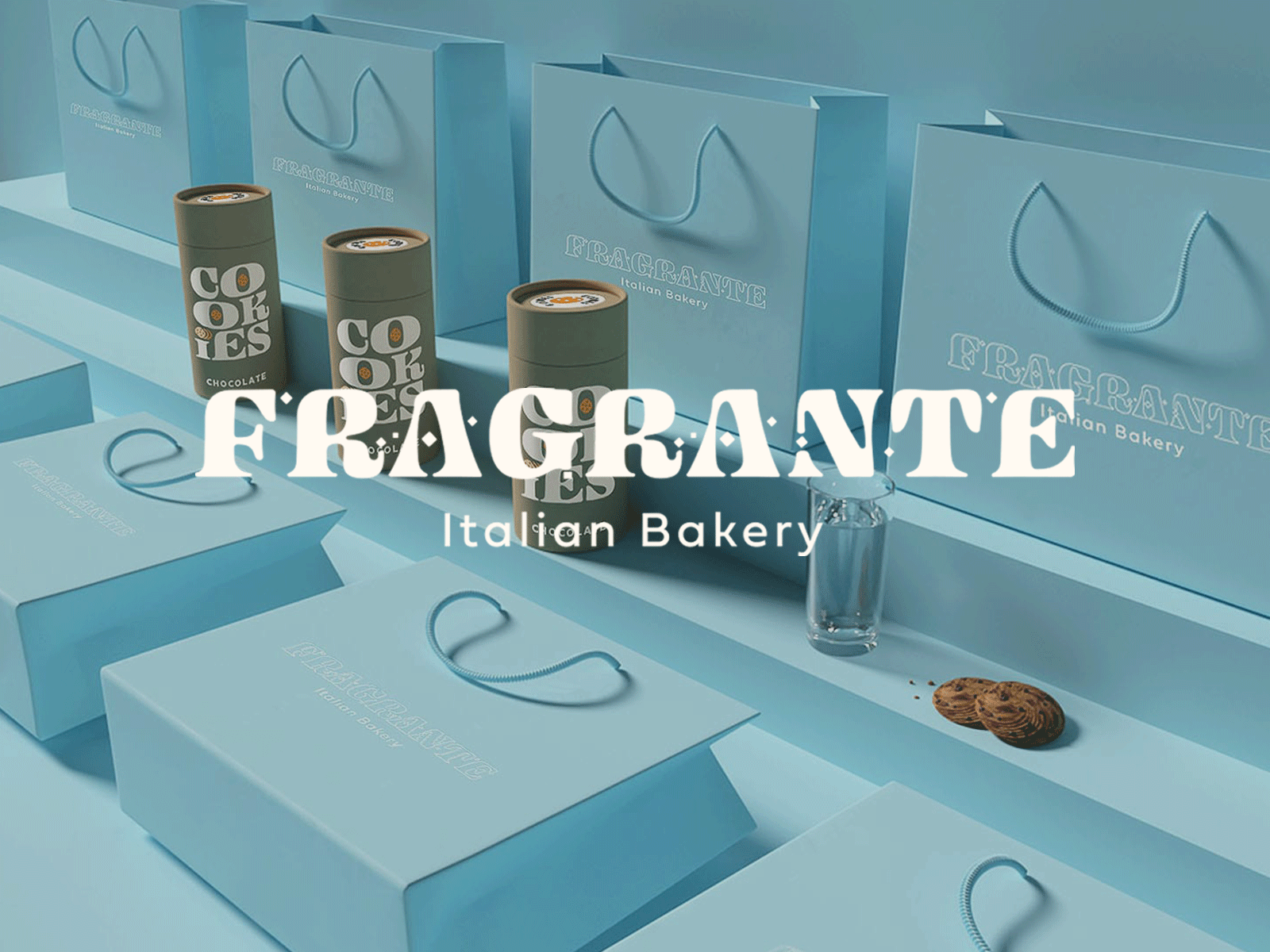 FRAGRANTE - Versioni Logo bakery brand identity branding design designer food illustration loghi logo pack packaging