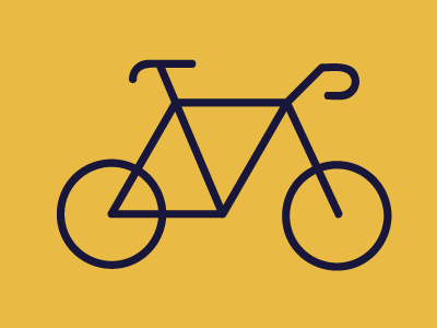 Bicycle cycle first shot line design