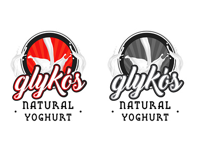 Glykos Natural Yoghurt Logo