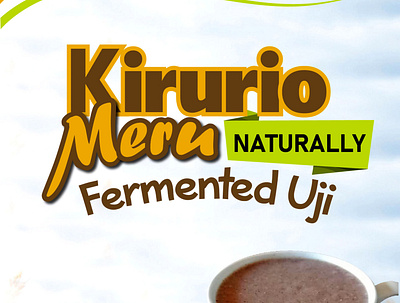 Kirurio Porridge Product Label branding design graphic design