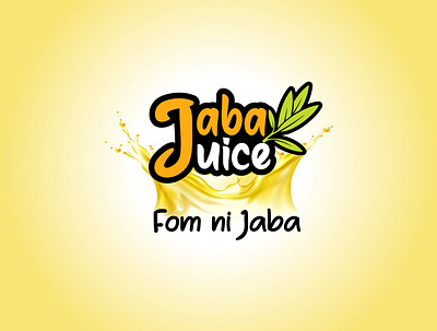 Jaba Juice Logo design graphic design logo