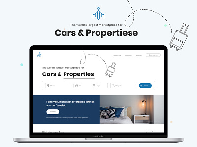 Cars & Property largest marketplace case study career creative design designer illustration interface landingpage uiux