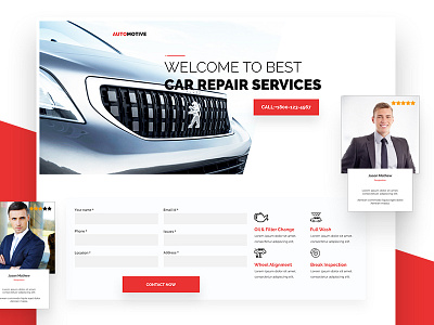 Automotive Landing page career creative designer graphics interface jobs mobileapp uiux uk usa