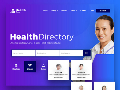 Health Care Directory Template