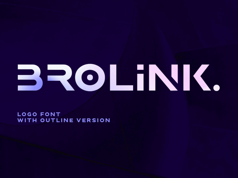 Brolink – Wide Logo Font branding coffee custom fonts design logo fonts movie typography