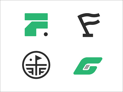 Golf Logo Collection branding design golf golfball golfclub graphic design icon illustration lettermark logo logodesign sports typography