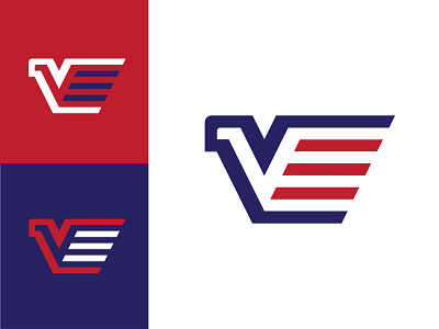 Veterans Day Logos america american branding eagle flag fly logo merica military usa veteran veteransday
