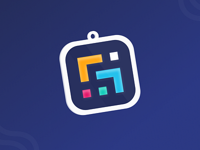 MyPass Global - Charm branding design icon illustration logo perth sydney vector