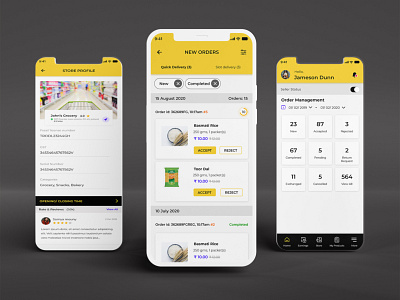 Online eCommerce Shopping App UI/UX Design