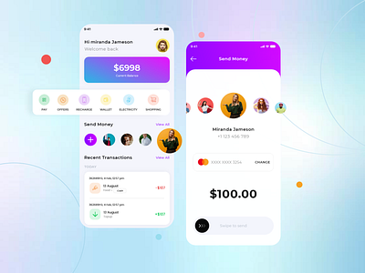 Best Online Payment App UI app design app ui app uiux banking bills concept fintech illustration mobile app mobile app design motion graphics pay payment payment app transaction ui ui ux uiuxdesign user experience wallet