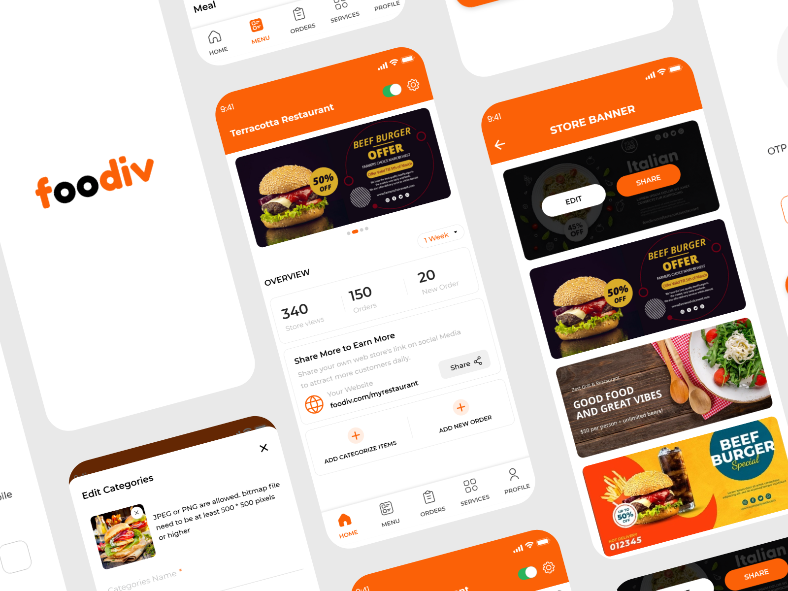 Online Food Ordering System Template Free Download