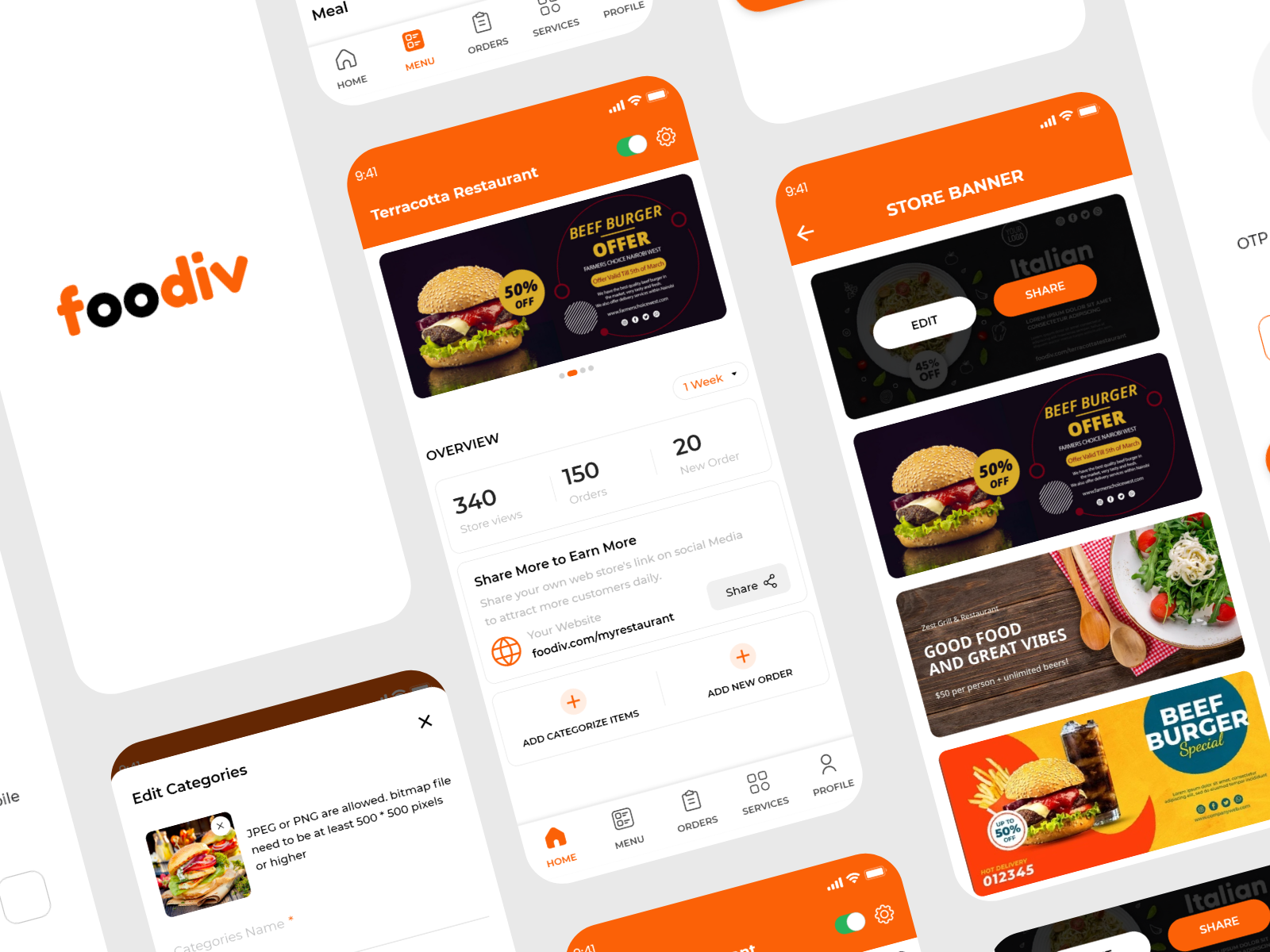 Online Food Ordering System By Prismetric On Dribbble