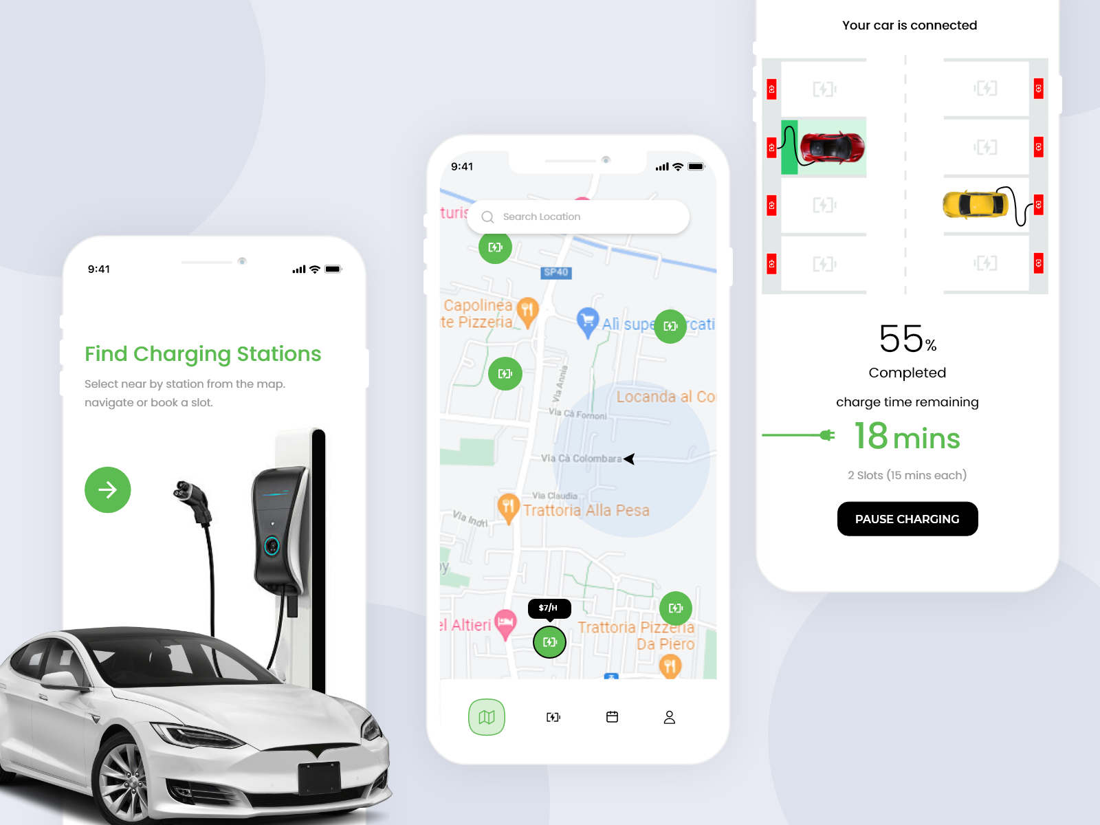 EV Charging Station Finding App By Prismetric On Dribbble