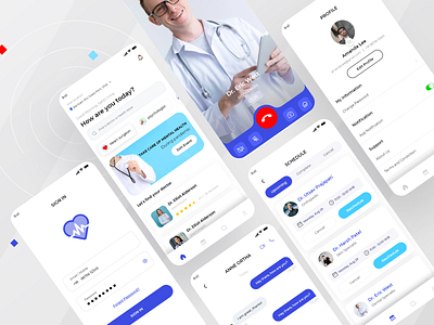 Latest Healthcare App UI Design