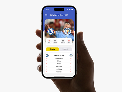 Soccer App Design in Figma