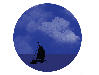 Night Sailing procreate