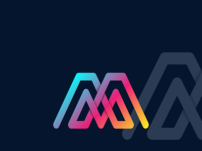 M branding logo project app brand branddesign branding design graphic design illustration logo typography ui ux vector