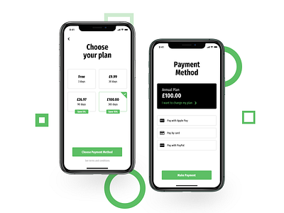 Payment Plan 002 app app design payment payment app payment method subscription ui uiux