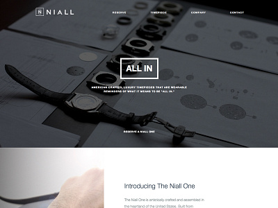Niall | Luxury Timepieces consumer luxury watches website
