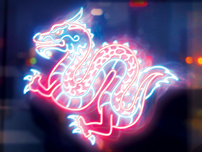 Neon #1 dragon neon