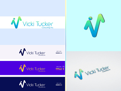 Vicki-Tucker (Franchise Consulting Company) branding clean corporate graphic design illustration logo logo designer modern professional t shirt