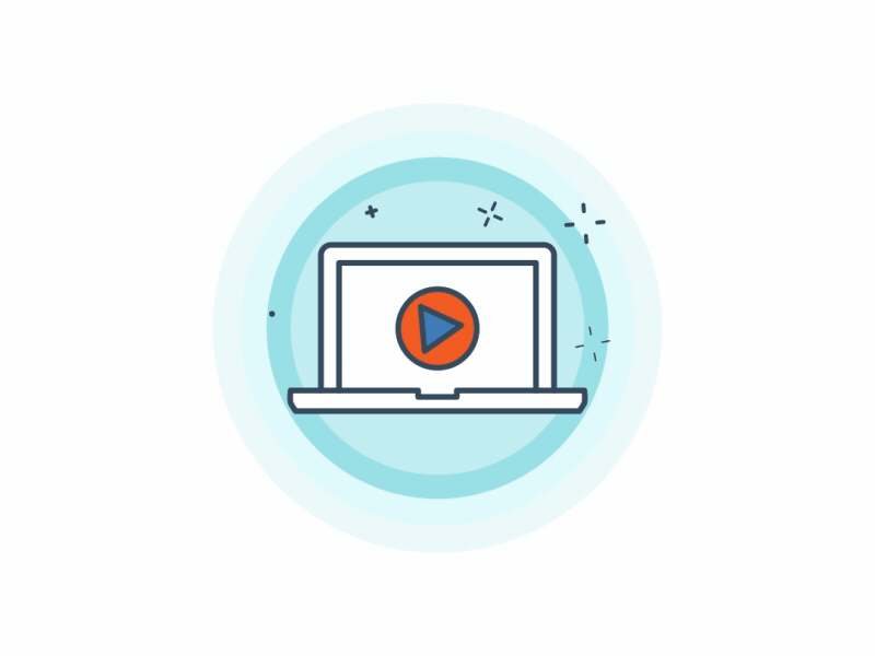 DesignBold | Explainer Video animation design designbold explainer video first design flat illustration print icon video icon