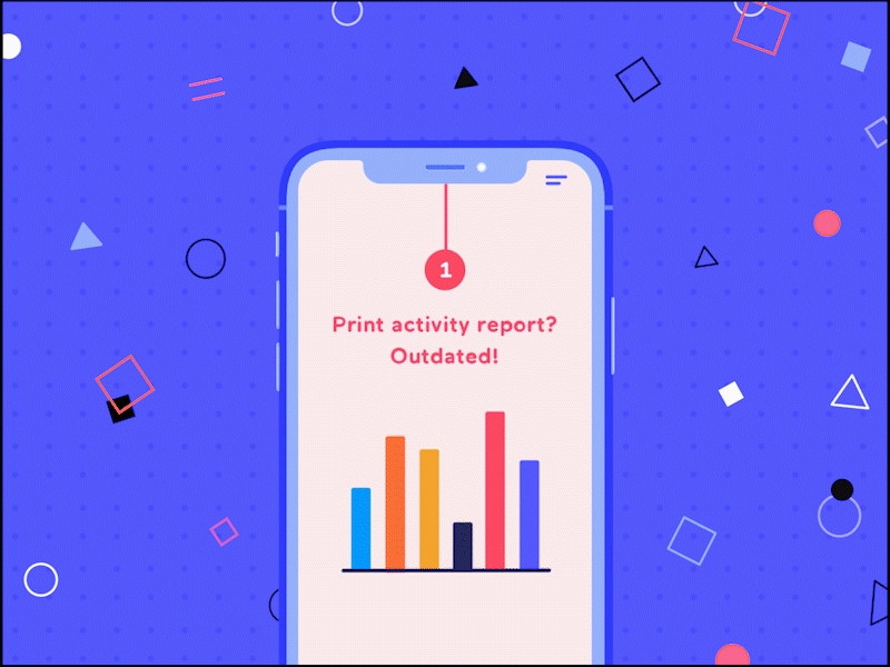 Fafiec project activity report anima app beyowi colorful colors colorset first firstshot illustration infographie invite motion motion design motiongraphics responsive sketch ui ui design ux ux design