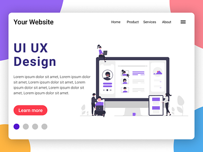 Designer website design