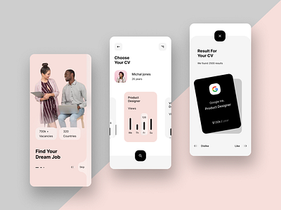 Jobs mobile app design app appdesigner behance branding design designer designers dribble dribbletop dribbletrending graphic design illustration mobileapp mobileappdesigner typography ui uplabs ux webdesigner