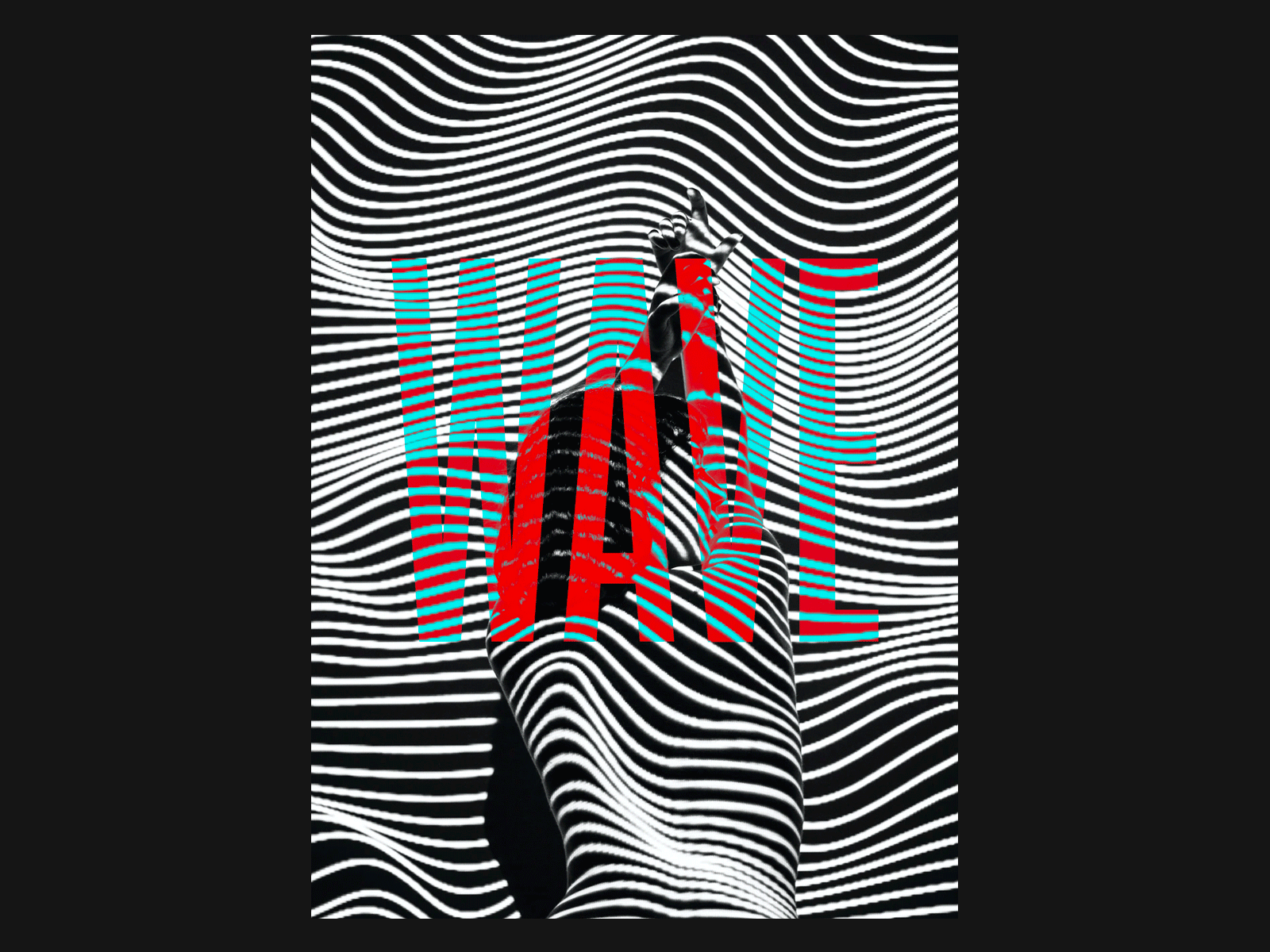 wave / grid / wide black white blackandwhite blend brand brand design branding branding design grid identity identity design poster poster a day poster design red typogaphy visual visual design visual identity wave wide