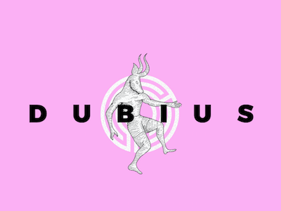 Dubius branding logo minotaur