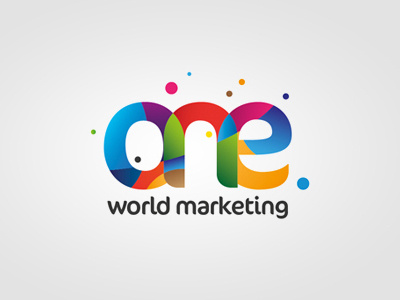 one world marketing logotype