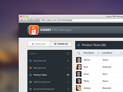 Admin UI / team view activity admin clean history manage simple team ui users